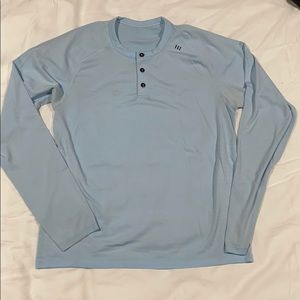 Men’s Metal Vent Tech Henley - M